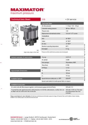 DB 01.01.16.05 Pump S35