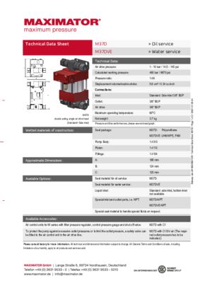 DB 01.01.05.04 Pump M37-D