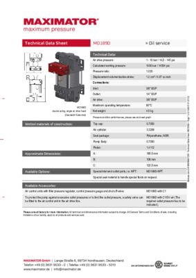 DB 01.01.07.02 Pump MO189D