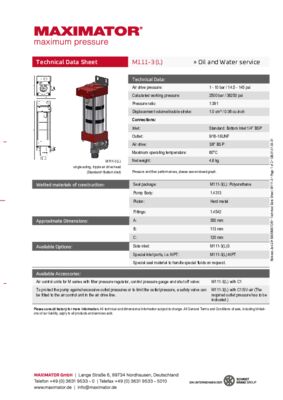 DB 01.01.04.01 Pump M111-3