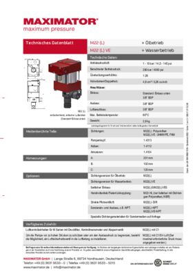 DB 01.01.02.06 Pumpen M22