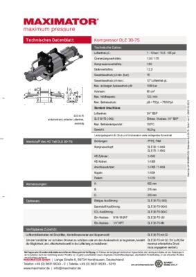 DB 01.02.02.20 Kompressor DLE 30-75