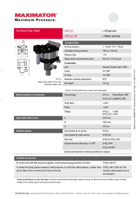 DB 01.01.11.03 Pump G15