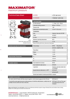 DB 01.01.05.05 Pump M72-D