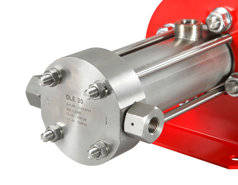 New Hydraulic booster series for technical gases and hydrogen