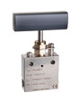 2-way straight valve; 1/4"BSP, 15000 psi, 1050 bar