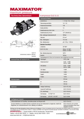 DB 01.02.02.25 Kompressor DLE 5-15
