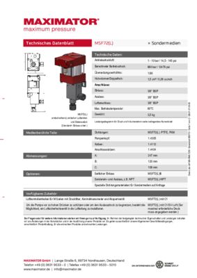 DB 01.01.09.05 Pumpen MSF72