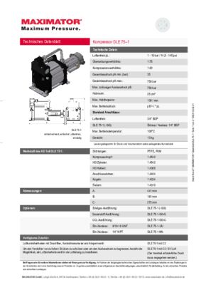 DB 01.02.02.31 Kompressor DLE 75-1