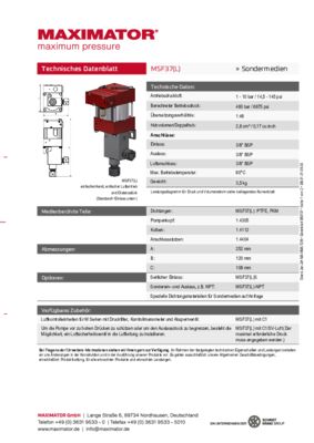 DB 01.01.09.03 Pumpen MSF37