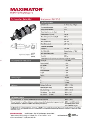 DB 01.02.02.05 Kompressor DLE 15-2
