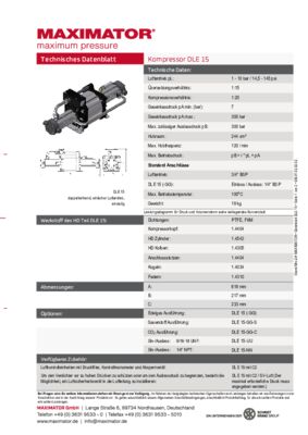 DB 01.02.02.02 Kompressor DLE 15