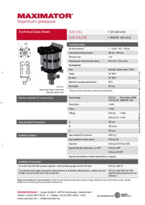DB 01.01.12.03 Pump G15-2