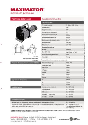 DB 01.02.02.17 Booster DLE 30-1