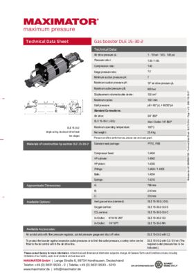 DB 01.02.02.07 Booster DLE 15-30-2