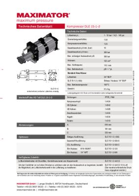 DB 01.02.02.04 Kompressor DLE 15-1-2