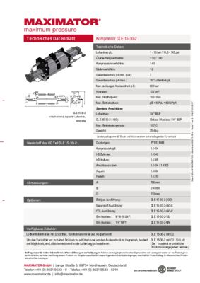 DB 01.02.02.07 Kompressor DLE 15-30-2