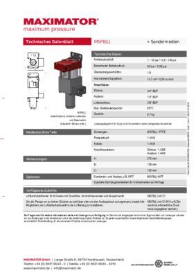 DB 01.01.09.06 Pumpen MSF8