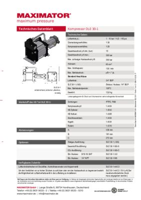 DB 01.02.02.17 Kompressor DLE 30-1