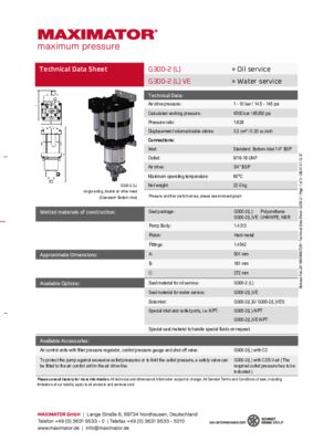 DB 01.01.12.07 Pump G300-2
